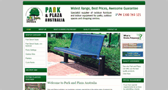 Desktop Screenshot of parkandplazaaustralia.com.au